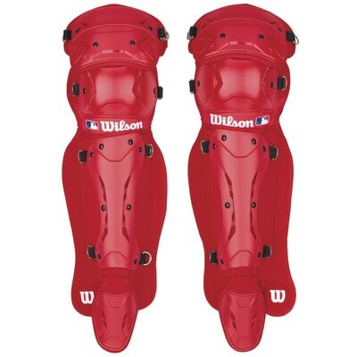 Wilson MaxMotion Leg Guards 17" Red