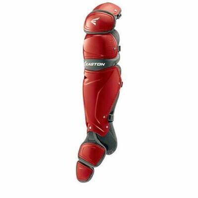 Easton Red Large Natural Catchers Leg Guards