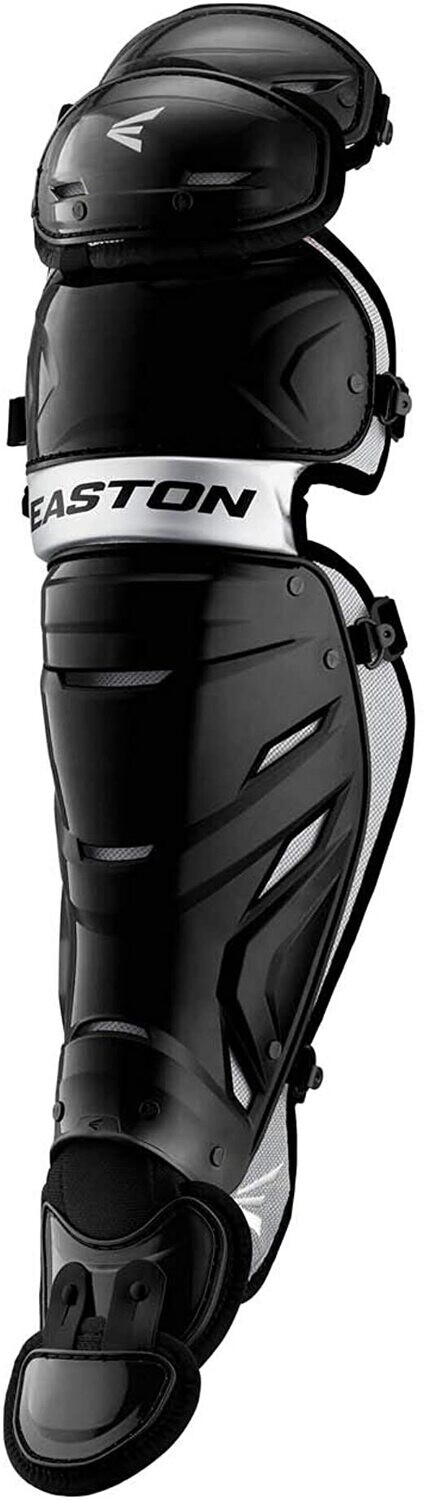 Easton Adult Pro X Leg Guards Black Large
