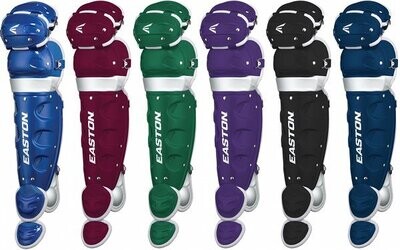 Easton Rival Home And Road Catchers Leg Guards Youth Large