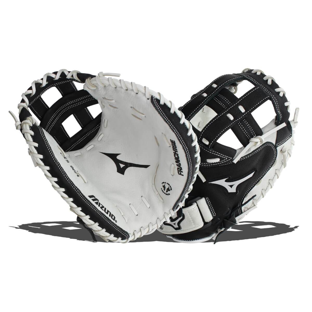 Mizuno Franchise Series Fastpitch Softball Catcher&#39;s Mitt 34&#39;- RHT