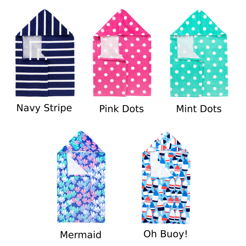 Personalized Hooded Towels (5 colors available)