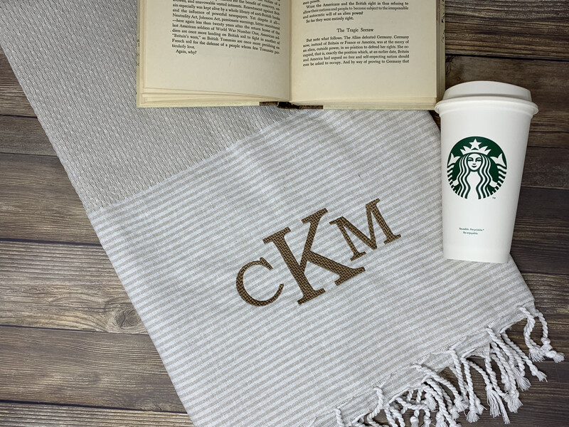 Turkish Cotton Towel/Throw (4 colors)