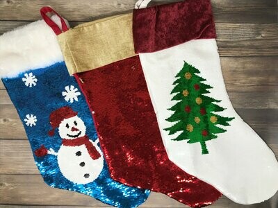 Personalized Sequin Stocking