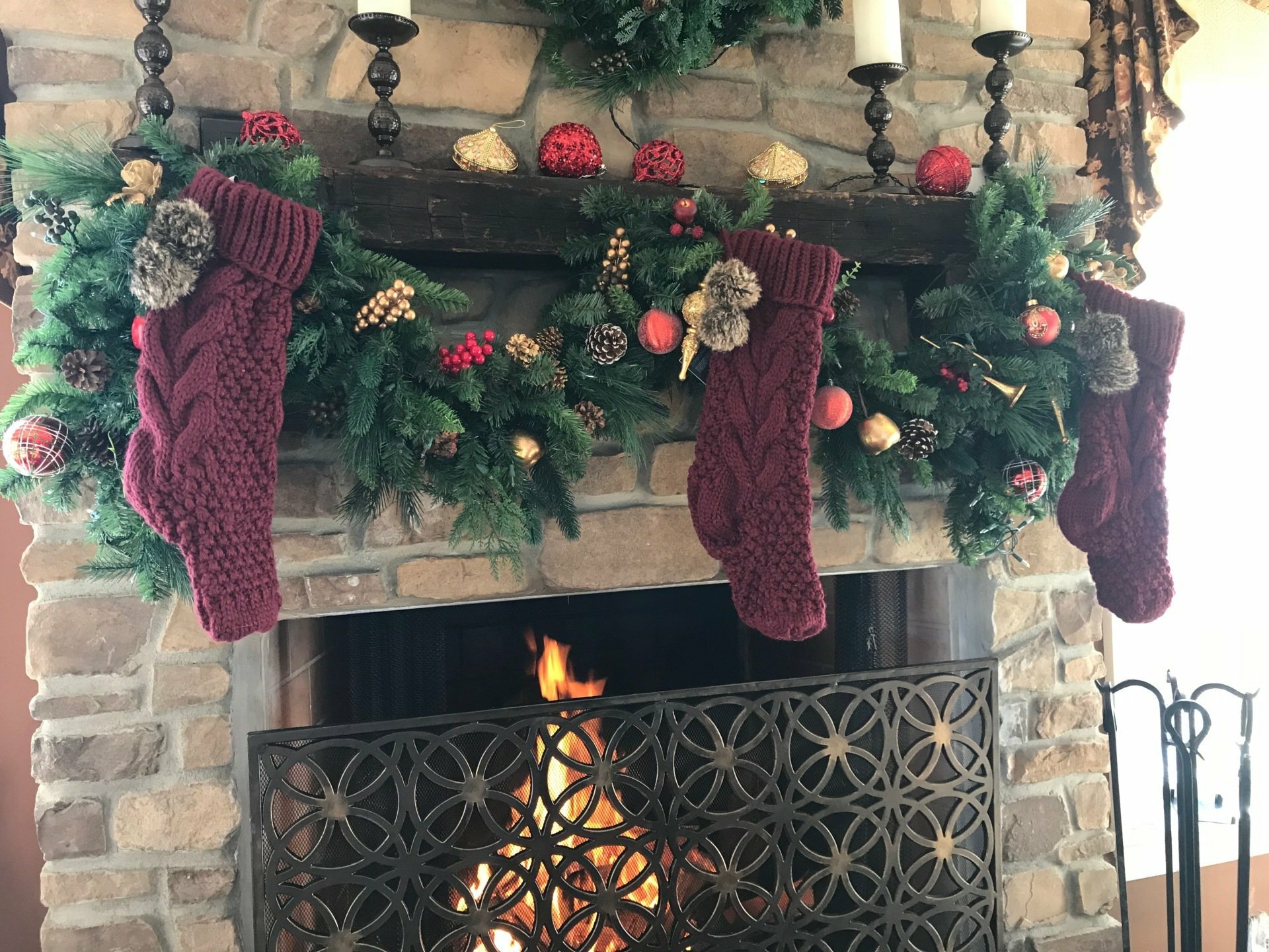 ugg cable knit stocking