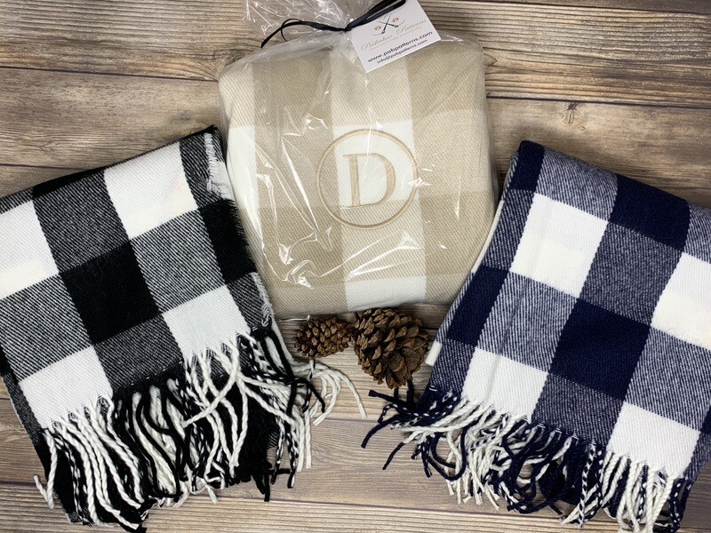 Buffalo Plaid Check Scarf (3 colors)