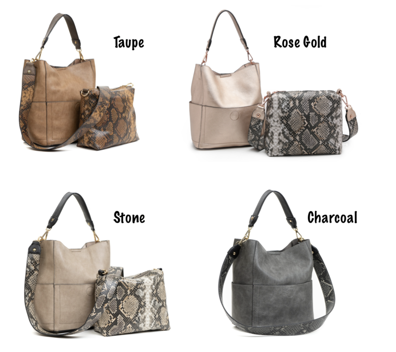 Animal Print Guitar Strap Crossbody Bag (4 colors)