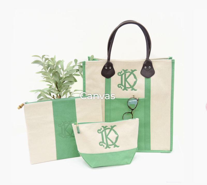 Personalized Canvas Breyton Tote