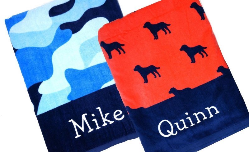 Personalized Beach/Pool Towels