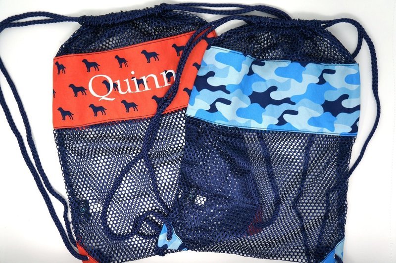 Personalized Mesh Backpacks