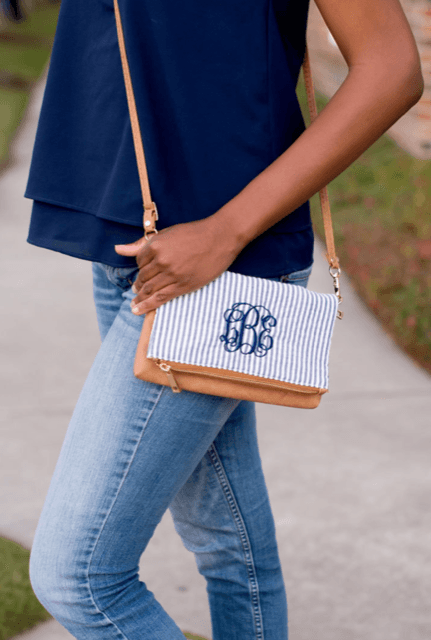 Seersucker Crossbody