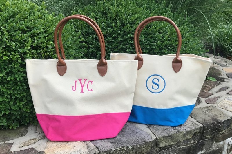 Personalized Canvas Tote