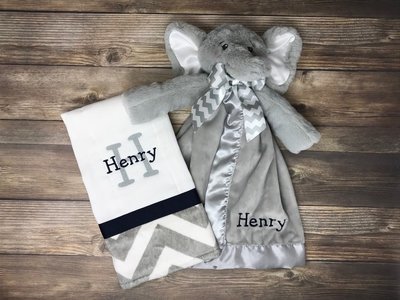 Burp Cloth and Snuggler Gift Set