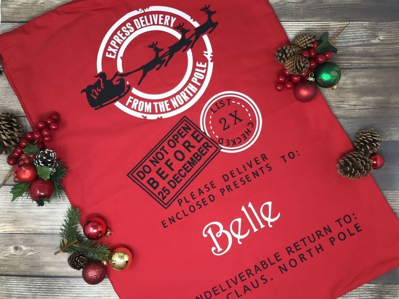 Personalized Santa Sack