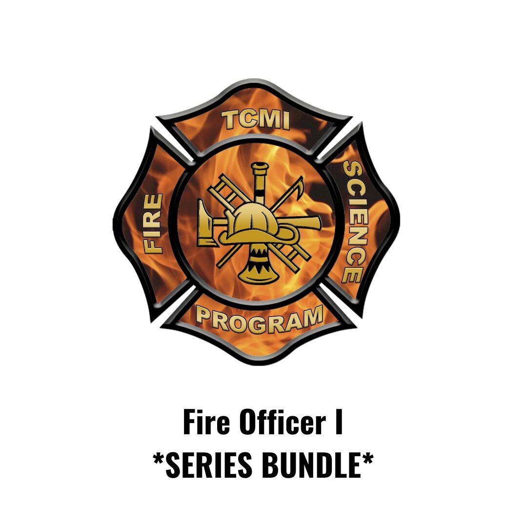 Fire Officer I SERIES BUNDLE  (Online)