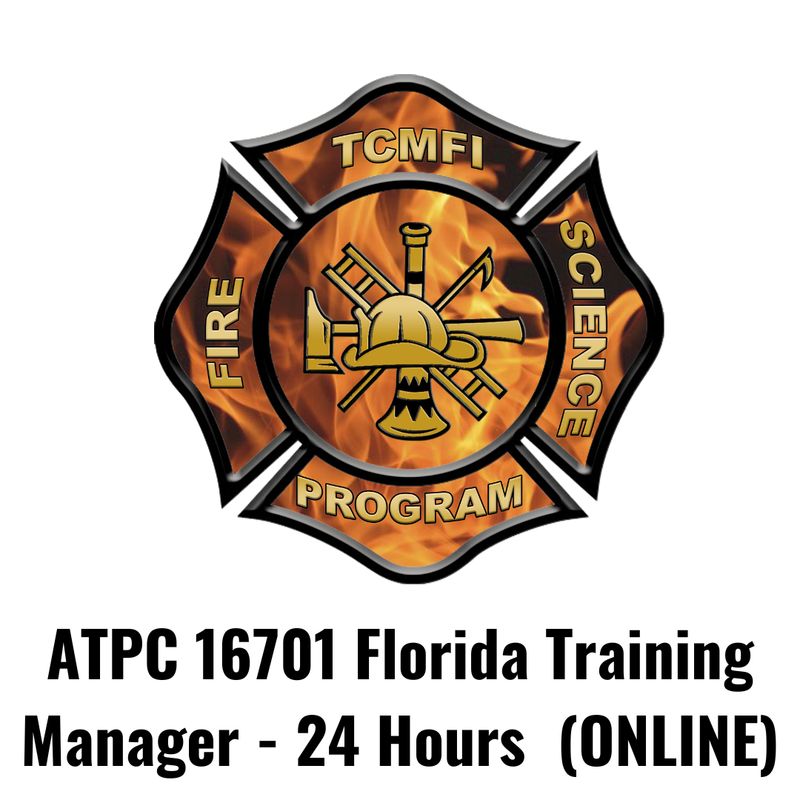 ATPC 16701 Florida Training Manager- 24 Hours (ONLINE)