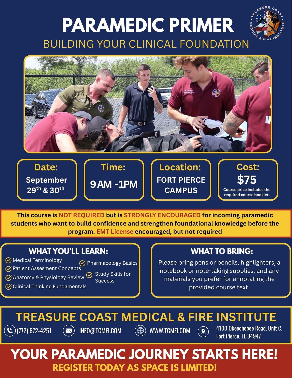 Paramedic Primer Building Your Clinical Foundation