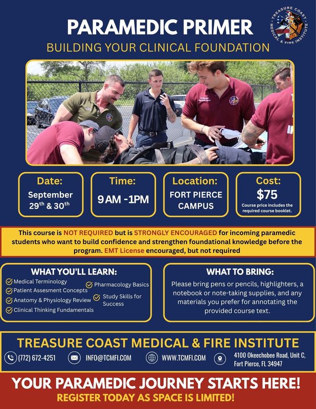 Paramedic Primer Building Your Clinical Foundation