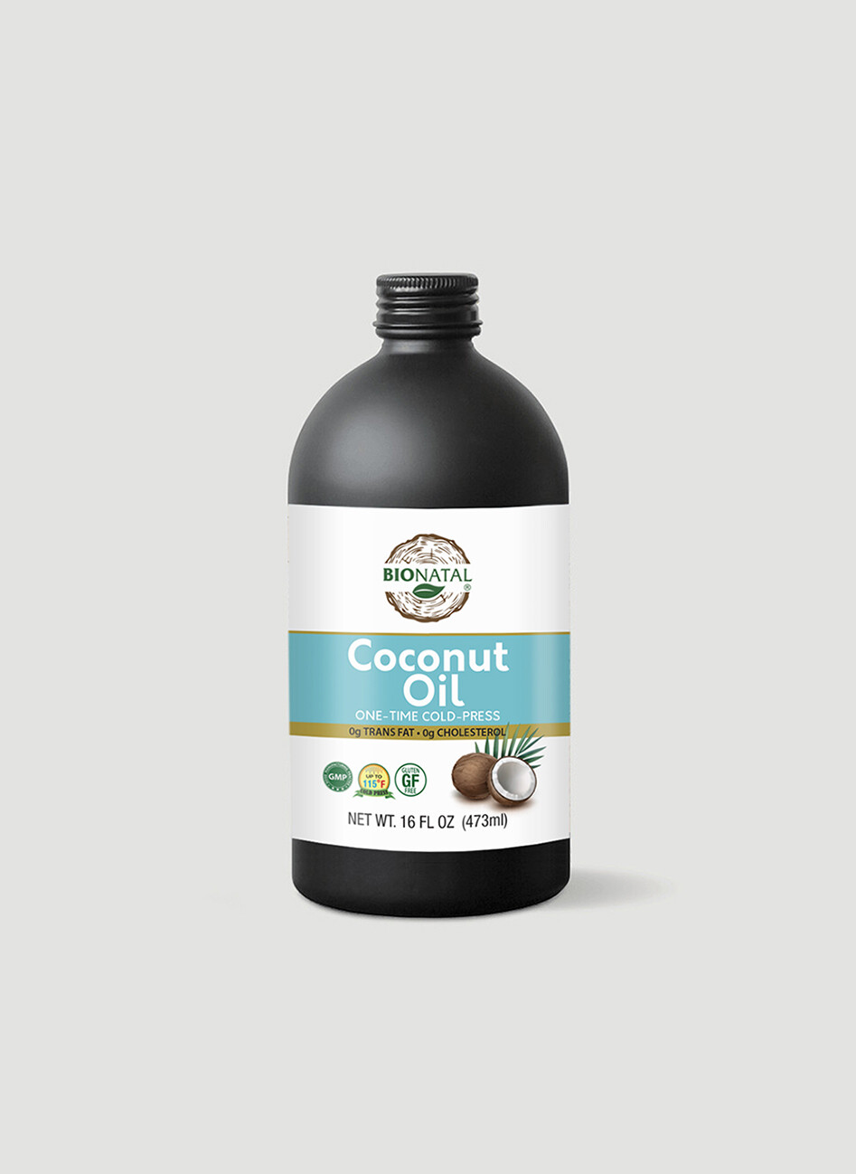 Coconut Oil 16oz (GLASS)