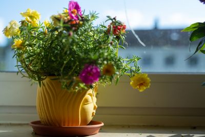 Blumentopf Solveig - sonneblumengelb