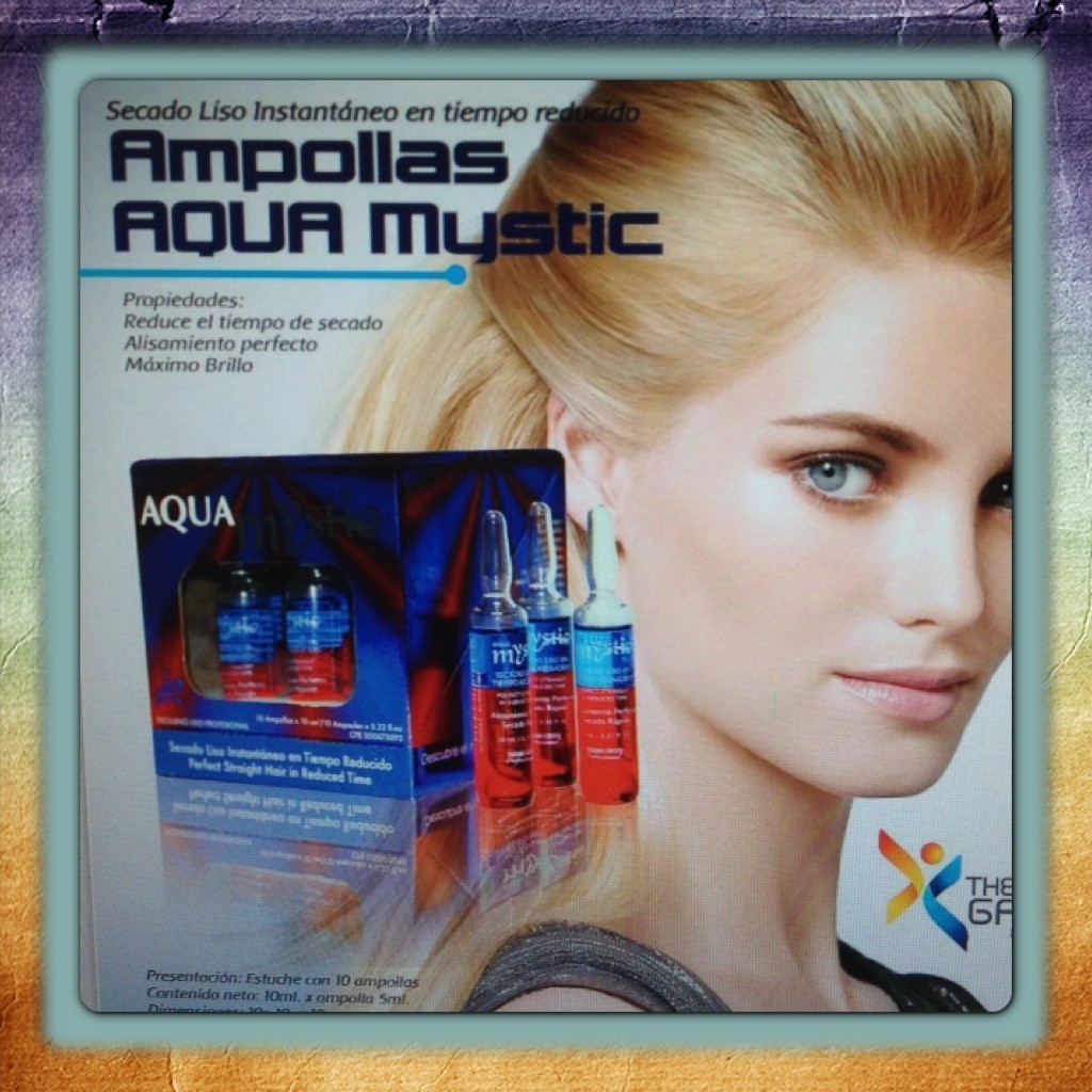 Ampollas para el Cabello Aqua Mystic