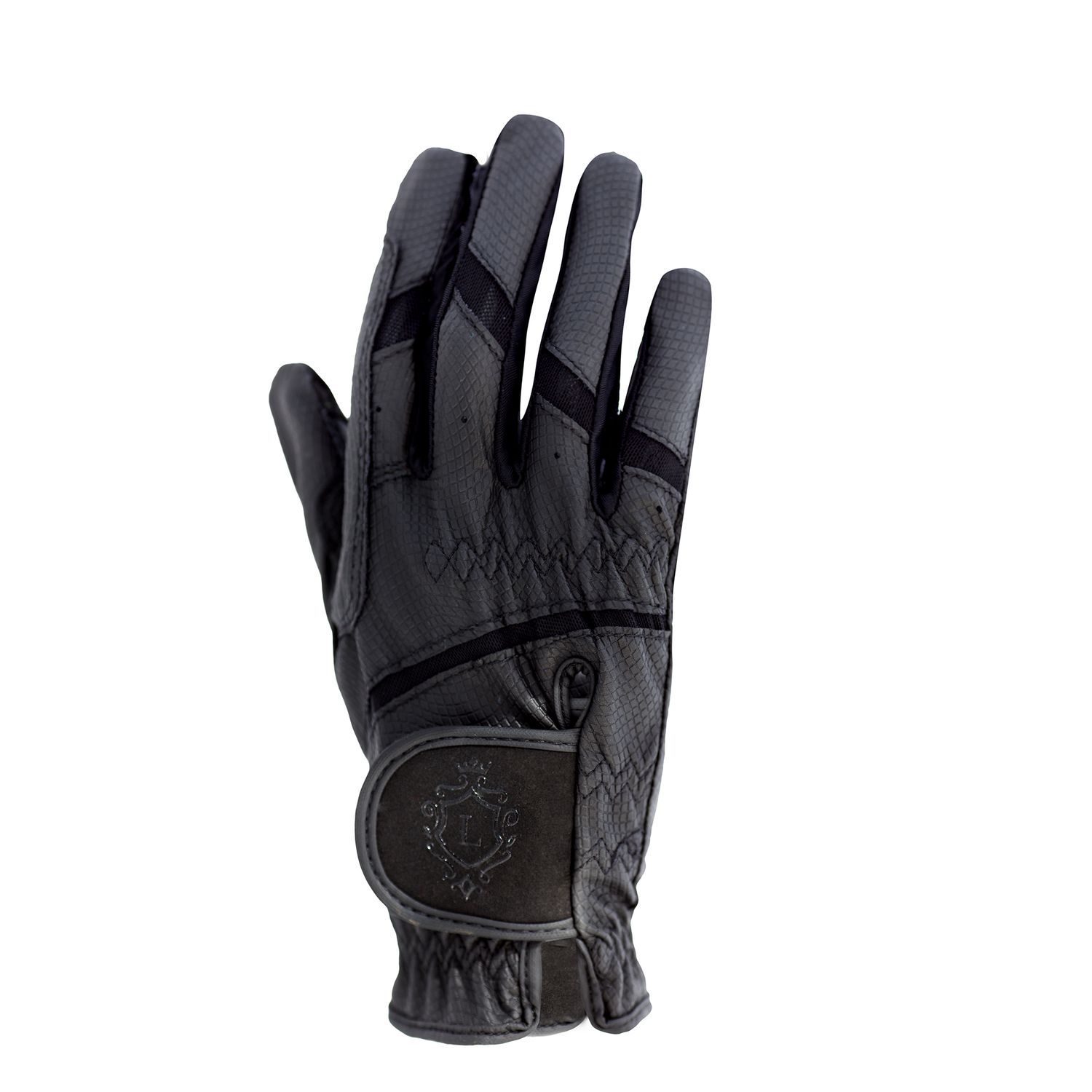 Gants d’équitation LAMÉE Light Touch Premium Black Air
