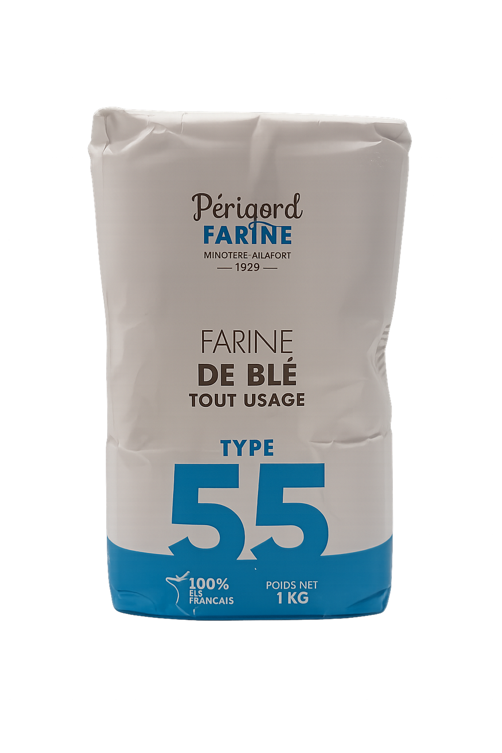 Farine de blé T55 – Sachet de 1 kg