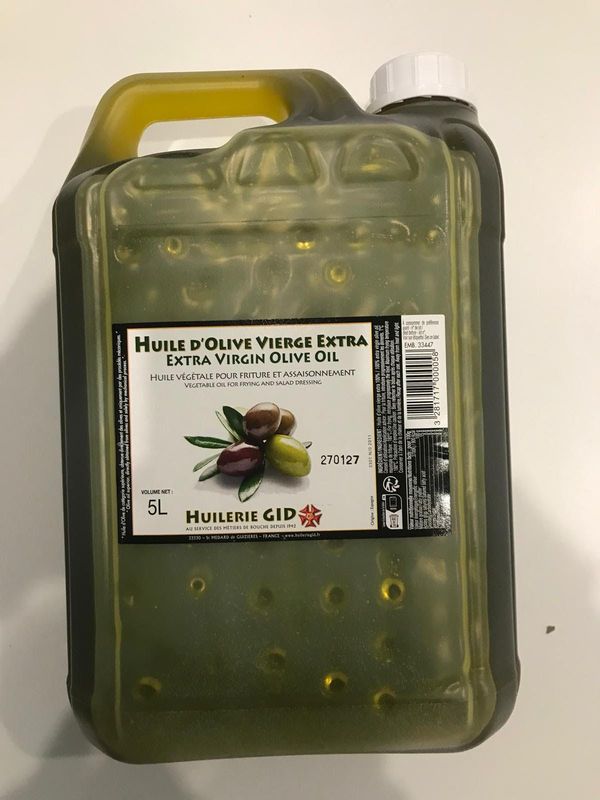 Huile d'olive vierge extra - Bidon 5L