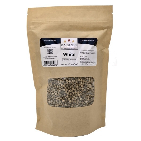 White Kampot Pepper - 16 oz (454g)