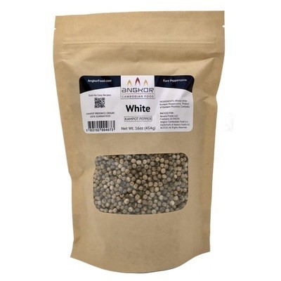 White Kampot Pepper - 16 oz (454g)