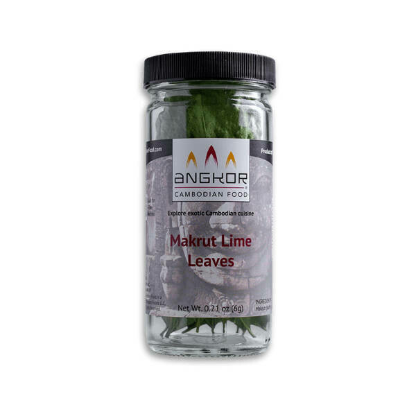 Whole Makrut (Kaffir) Lime Leaves - 0.21 oz (6g)
