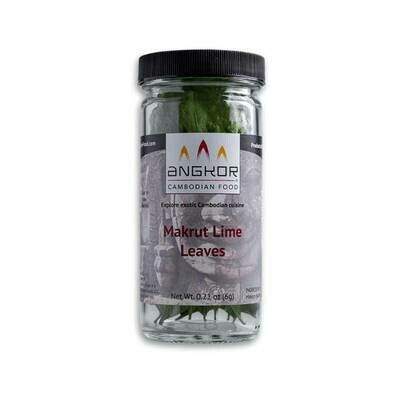 Whole Makrut (Kaffir) Lime Leaves - 0.21 oz (6g)