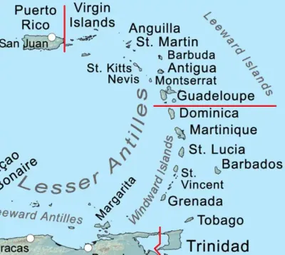 Caribbean &amp; Antilles Islands
