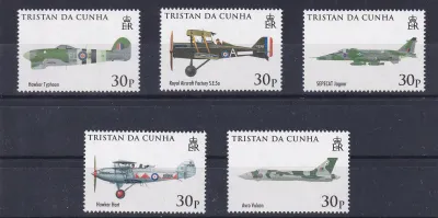 Tristan da Cunha 2008 The 90th Anniversary of the RAF - Royal Air Force. UMM