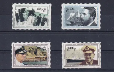 Tristan da Cunha 1991 The 70th Anniversary of the Birth of Prince Philip. UMM