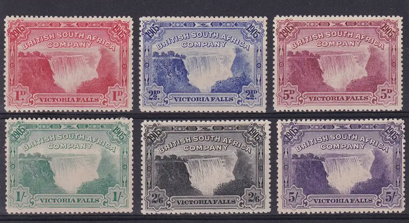 Rhodesia B.S.A 1905 Victoria Falls. MM
