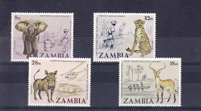 Zambia 1978 Anti-Poaching Campaign. Wildlife. UMM