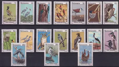 Botswana 1978 Birds. MNH