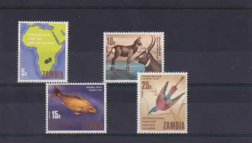 Zambia 1969 International Year of African Tourism. UMM