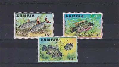 Zambia 1971 Christmas - Fish. UMM