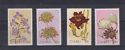 Zambia 1983 Flora/Flowers. UMM