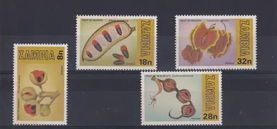 Zambia 1981 World Forestry Day - Seeds. Flora. UMM