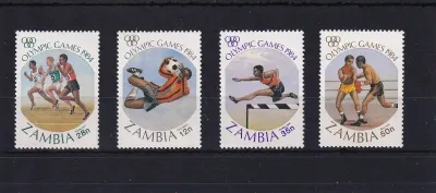 Zambia 1984 Olympic Games - Los Angeles, USA. UMM
