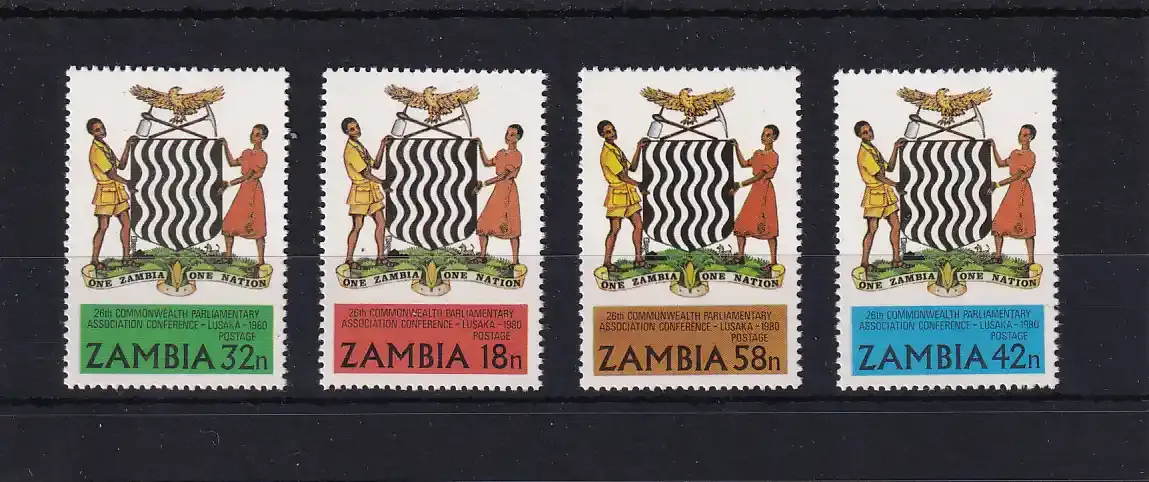 Zambia 1980 The 26th Commonwealth Parliamentary Association Conference - Lusaka. UMM