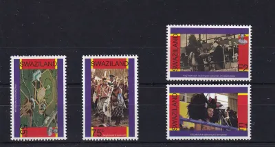 Swaziland 1998 The 30th Anniversary of Independence and the 30th Anniversary of the Birth of King Mswati III. UMM