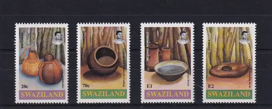 Swaziland 1993 Handicrafts. UMM