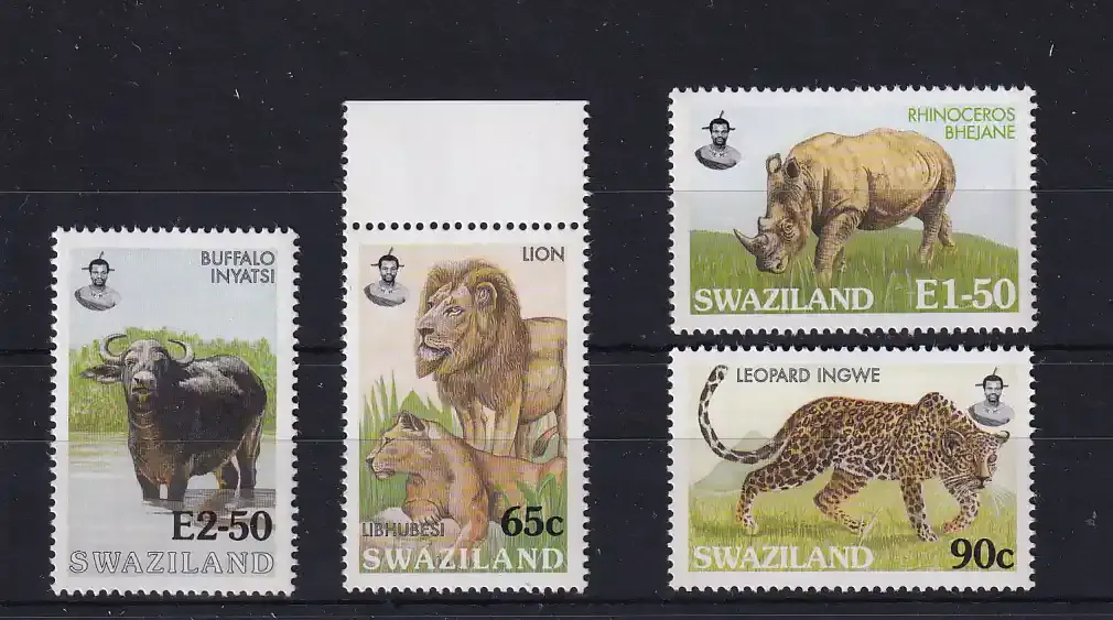 Swaziland 2000 Large Animals / Mammals. UMM