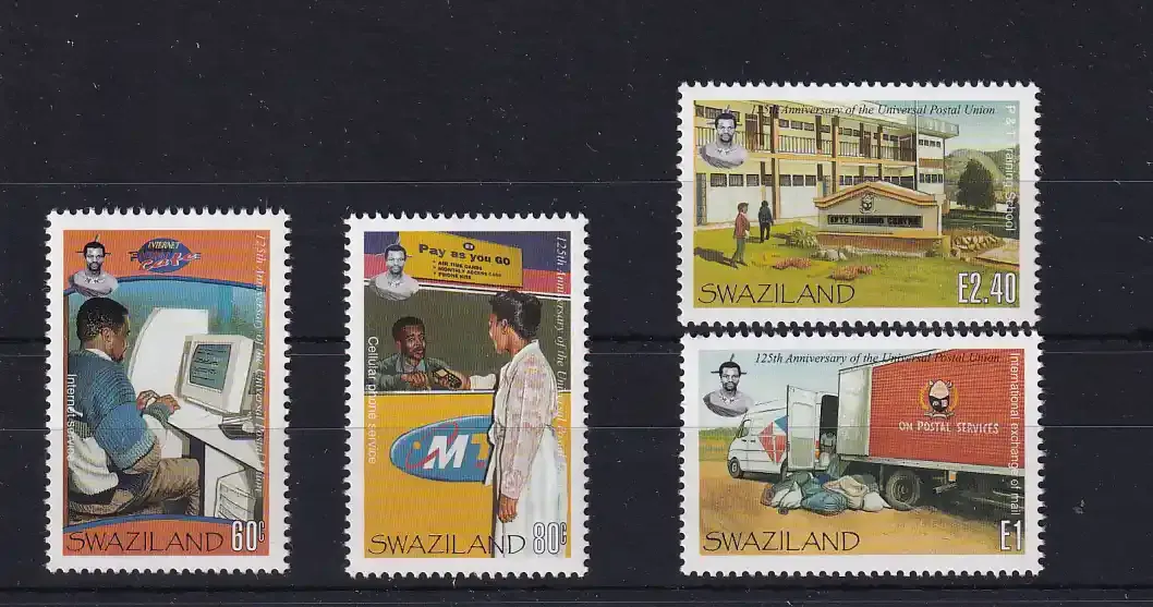 Swaziland 1999: The 125th Anniversary of the Universal Postal Union. UMM