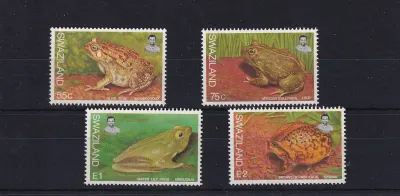 Swaziland 1998 Frogs. UMM