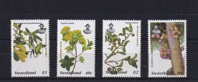 Swaziland 1996 Plants and Fruits. UMM